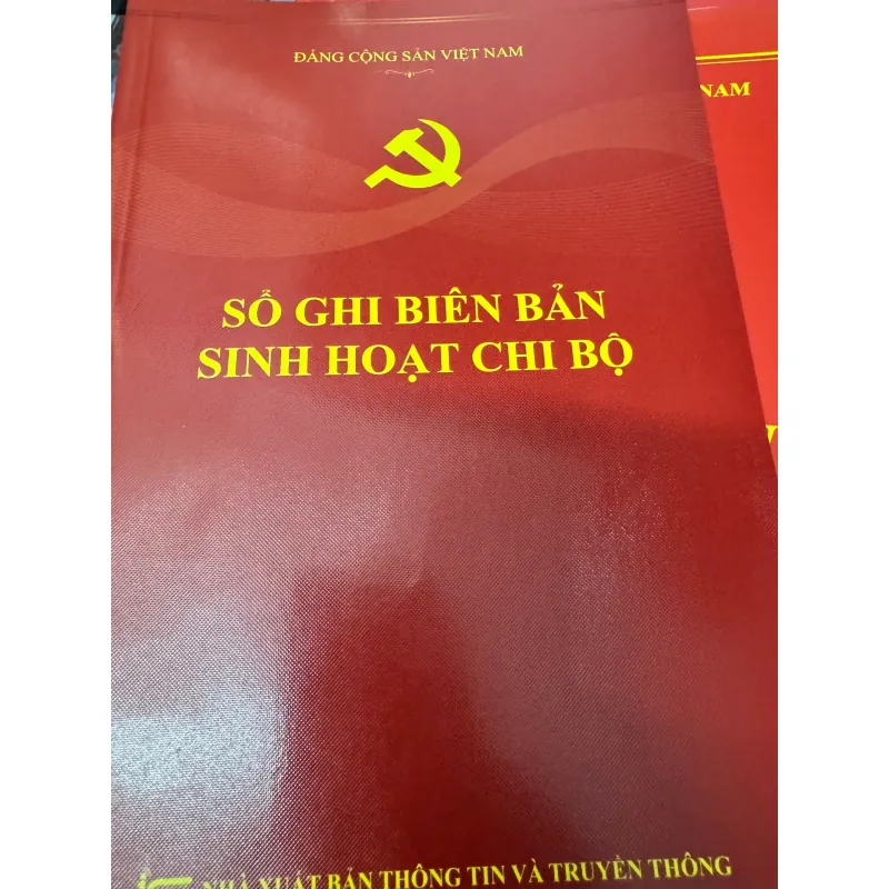 S118. SỔ GHI BIÊN BẢN SINH HOẠT CHI BỘ 1002466