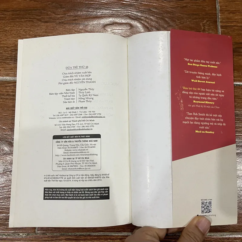 Đứa trẻ thứ 44 - Tom Rob Smith (k3) 697299