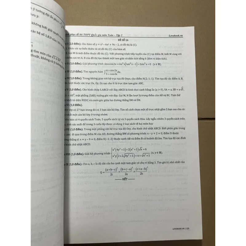 Đề thi THPT QG môn Toán 976787