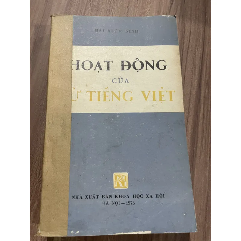 Hoạt động của từ tiếng Việt - Đài Xuân Ninh  687535