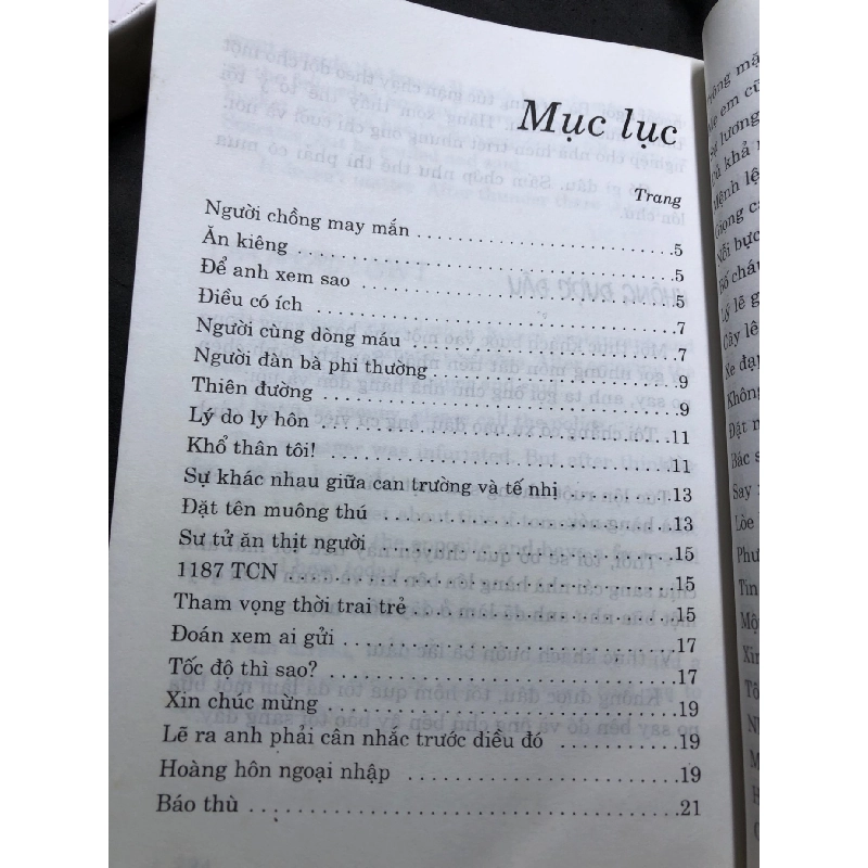 Truyện cười song ngữ Anh Việt 2006 mới 75% ố bẩn nhẹ bụng sách cong ẩm góc dưới Thu Hương HPB2706 HỌC NGOẠI NGỮ 915968