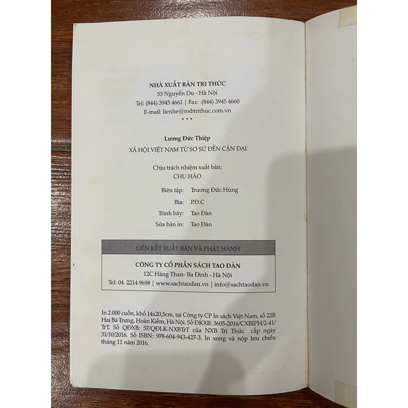 Xã hội Việt Nam từ sơ sử đến cận đại - Lương Đức Thiệp (k1) 540934