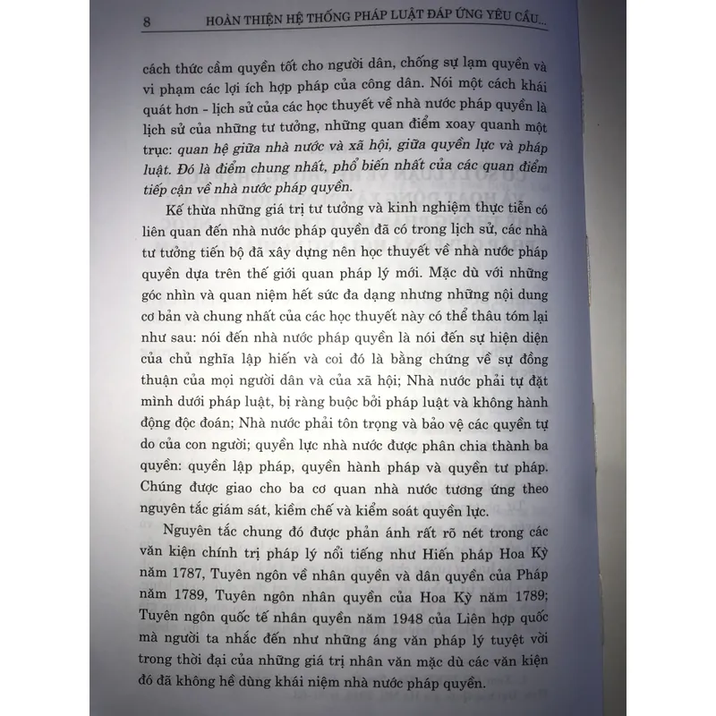 Hoàn thiện hệ thống pháp luật 707498