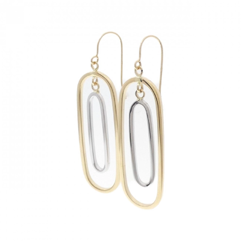 K18YG/K18WG Bông tai - Hàng hiệu Authentic 876813