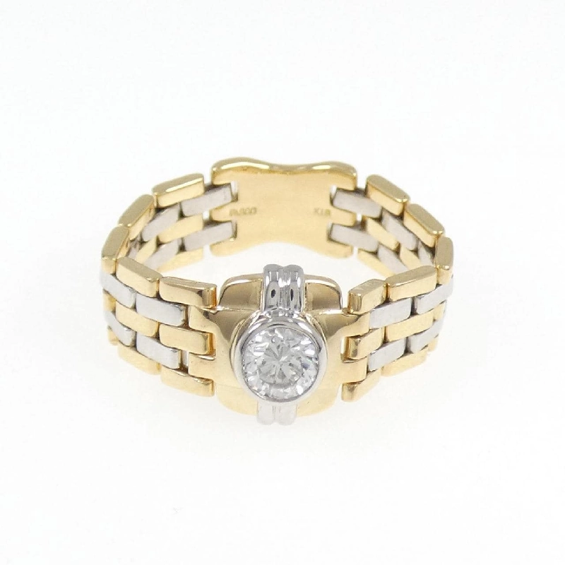 Nhẫn kim cương K18YG/PT 0.29CT - Hàng hiệu Chính hãng 856211