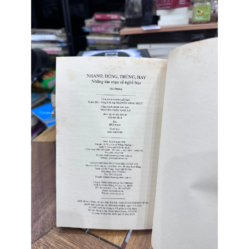 Nhanh, Đúng, Trúng, Hay: Những Tản Mạn Về Nghề Báo - Hải Đường - Hải Đường 961071
