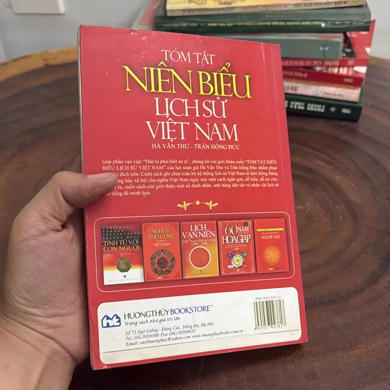 II Sách Lịch Sử: Tóm Tắt Niên Biểu Lịch Sử Việt Nam - Hà Văn Thư, Trần Hồng Đức - 2009 1022417