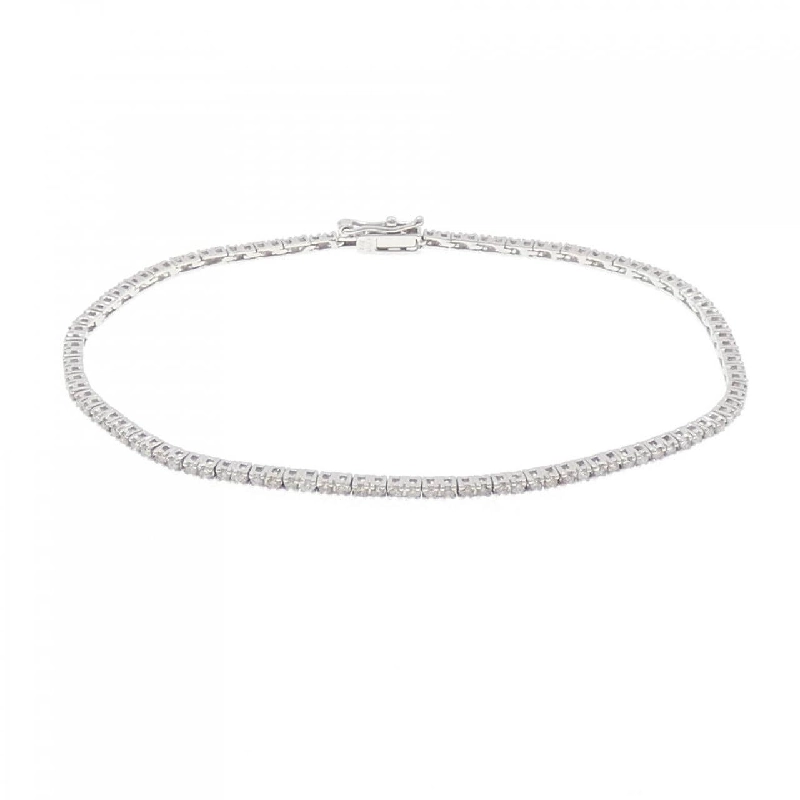 K18WG Vòng tay kim cương 1.00CT - Hàng hiệu Chính hãng 878949