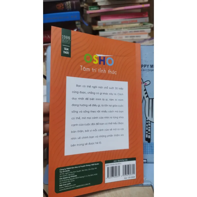 Sách: Tâm trí tỉnh thức - TG: Osho (B3) 1037708