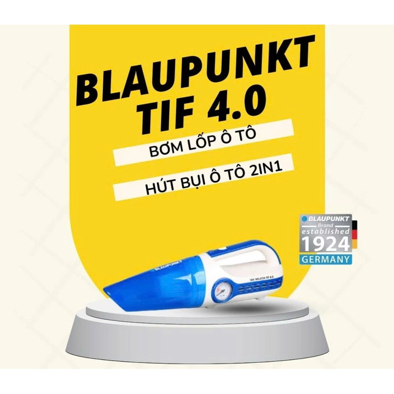 Máy hút bụi & bơm lốp ô tô Blaupunkt TIF 4.0 379698