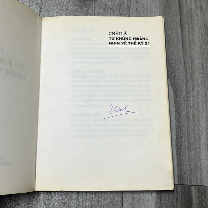 Châu Á từ khủng hoảng nhìn về thế kỷ 21. 6a4 737057