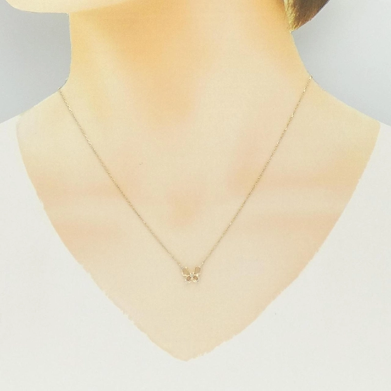 4゜C Đá Topaz Trắng Dây Chuyền - Hàng hiệu Chính hãng 840543