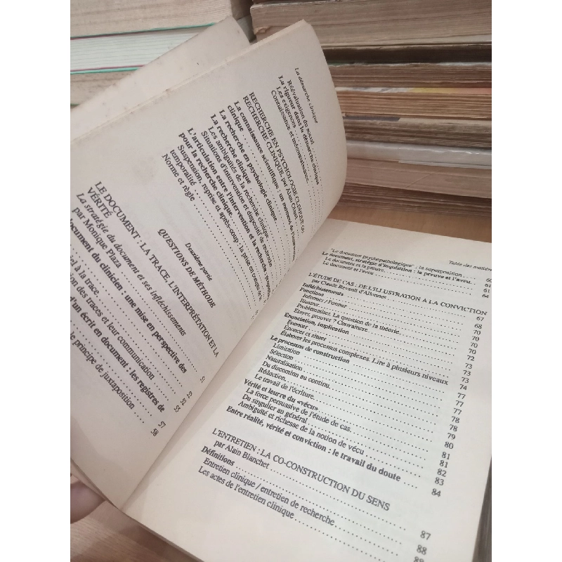 La démarche clinique en sciences humaines - C. Revault d'Allonnes & AL 993432