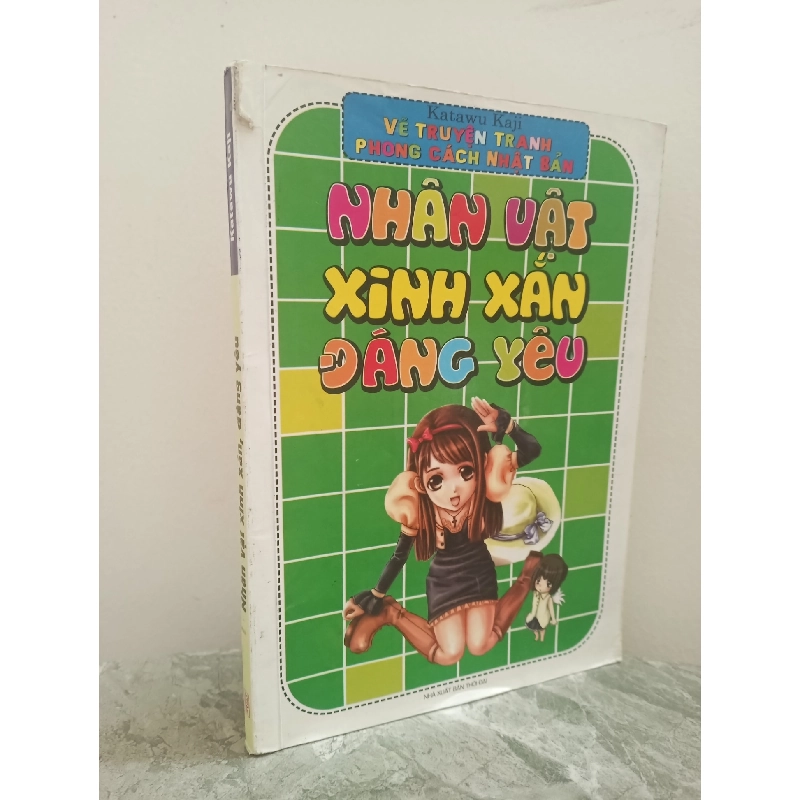 [Phiên Chợ Sách Cũ] Vẽ Truyện Tranh Phong Cách Nhật Bản - Nhân Vật Xinh Xắn Đáng Yêu (2011) - Katawu Kaji S0612 722666