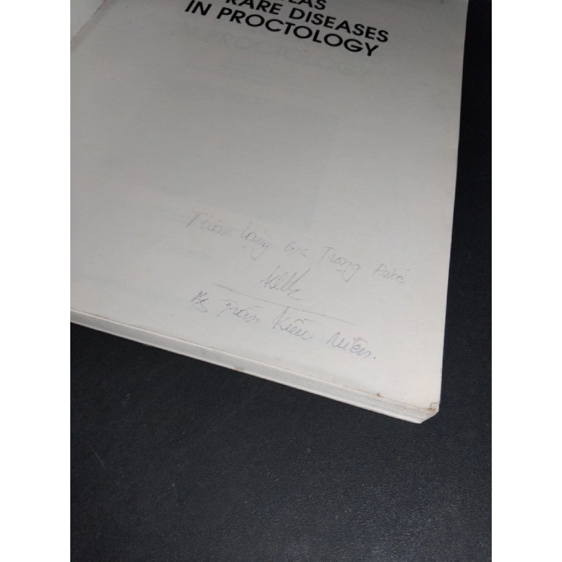 Atlas of rare diseases in proctology (sách màu) mới 80% bẩn bìa, ố nhẹ HCM2101 NGOẠI VĂN 918414