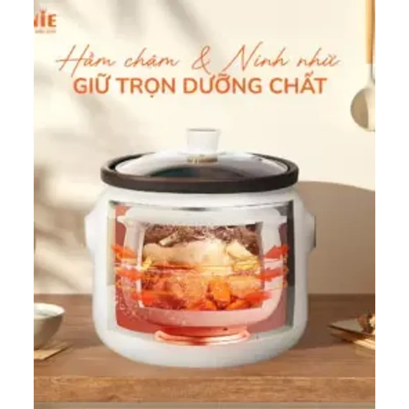 🧡 UNIE USC208 – Gốm Ceramic tự nhiên, nấu không độc hại, chuẩn healthy! 715265