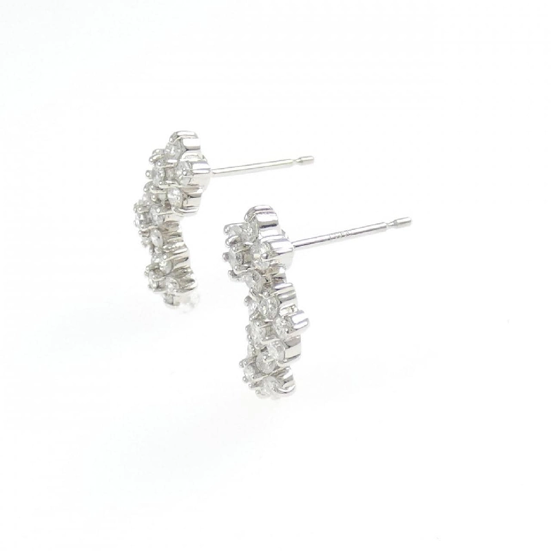 PT900 Bông tai Kim cương Hoa 0.80CT - Hàng hiệu Chính hãng 867949