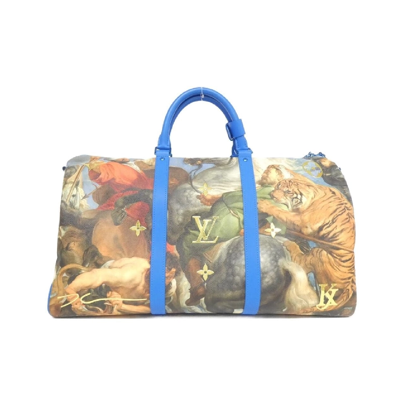 Túi du lịch Louis Vuitton Monogram Selty (MASTERS) Keepall Bandoulière 50cm M43344 - Hàng hiệu Chính hãng 770877