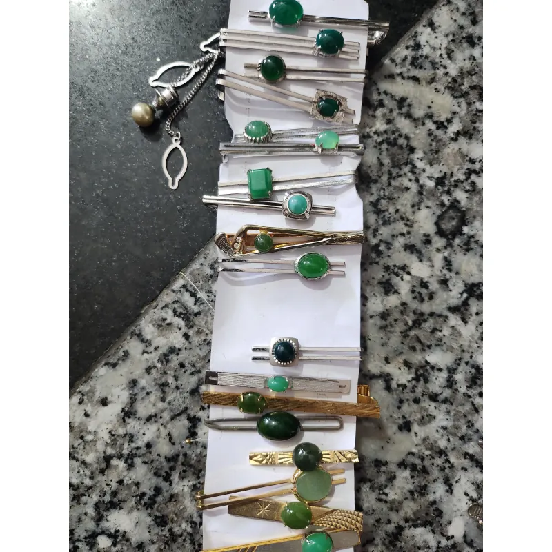 Kẹp cavat ngọc trai, đá 797416