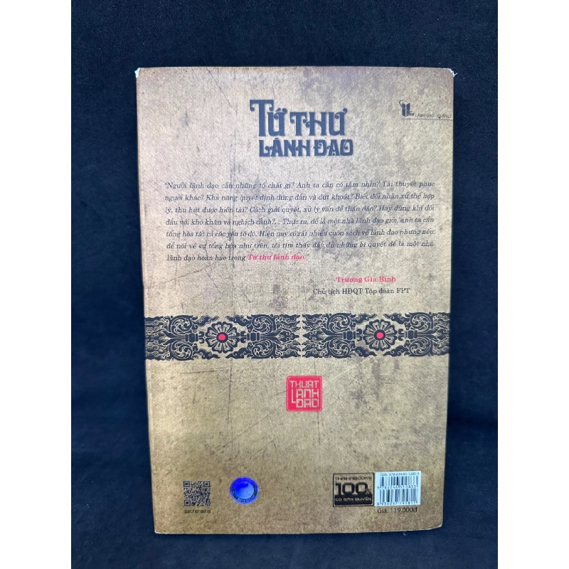 Tứ Thư Lãnh Đạo - Thuật Lãnh Đạo (Bìa Cứng), Hoà Nhân, Mới 90% SBM270325 918711