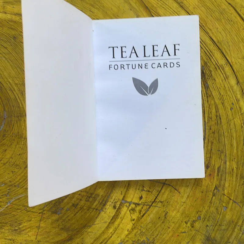 TEA LEAF FORTUNE CARDS - RAF HEPBURN 1002595
