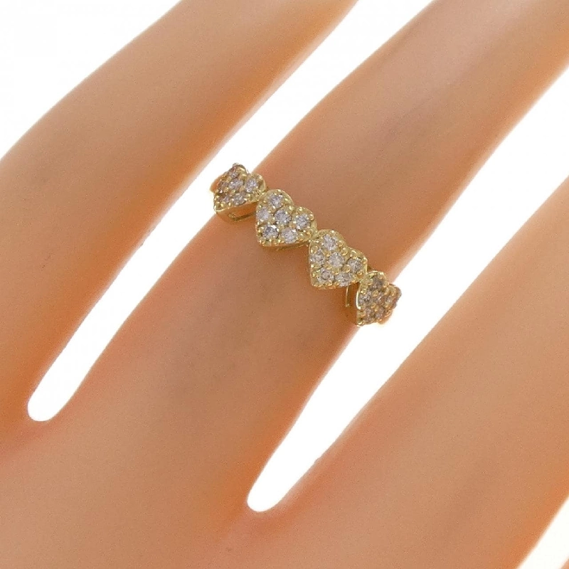 Nhẫn kim cương hình trái tim K18YG 0.20CT - Hàng hiệu Chính hãng 855178