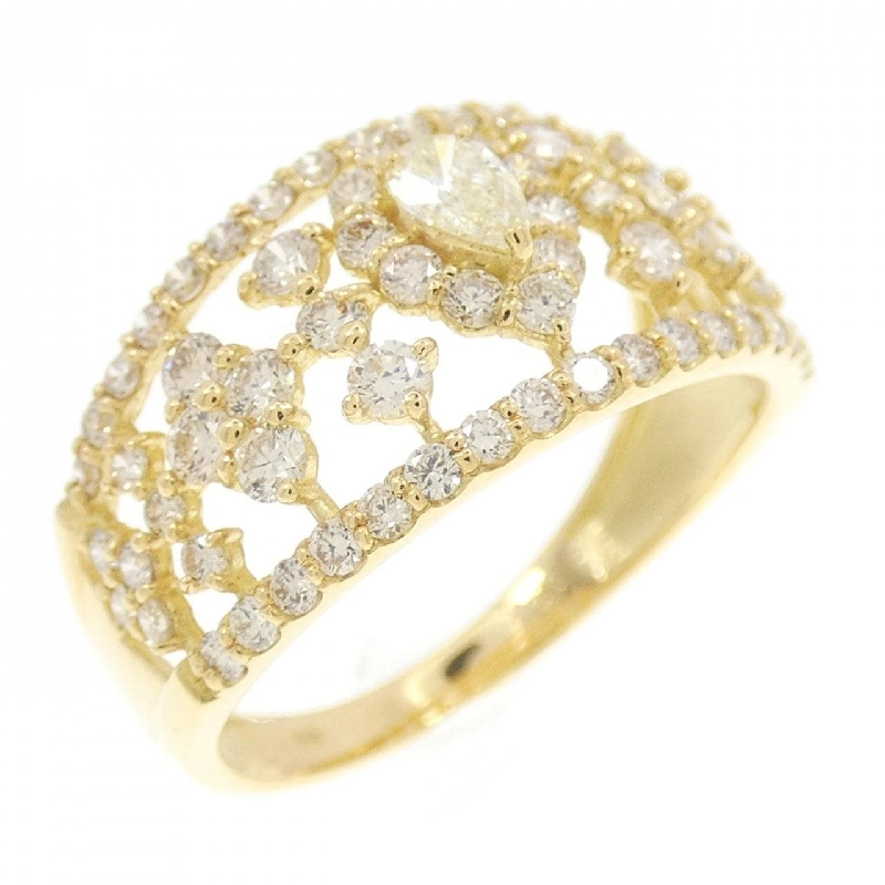 【Sản phẩm mới】Nhẫn kim cương K18YG 1.00CT 671090