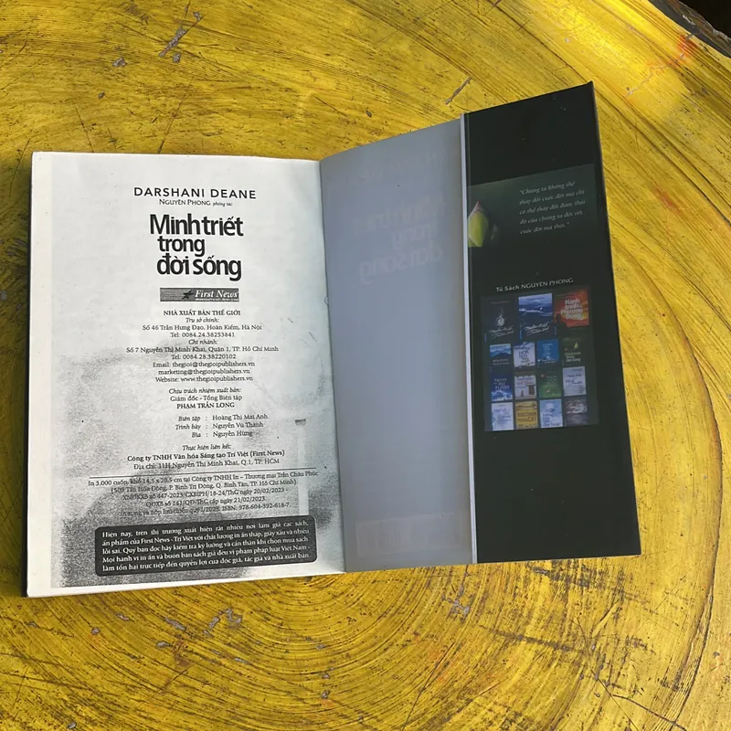 MINH TRIẾT TRONG ĐỜI SỐNG- NGUYÊN PHONG 735739