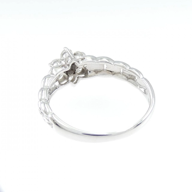 Nhẫn kim cương hoa K18WG 0.50CT - Hàng hiệu Authentic 846496