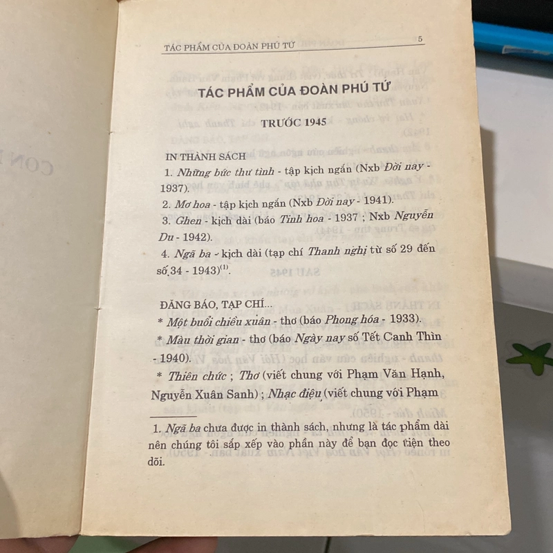 ĐOÀN PHÚ THỨ - CON NGƯỜI VÀ TÁC PHẨM (XB 1995) 546985