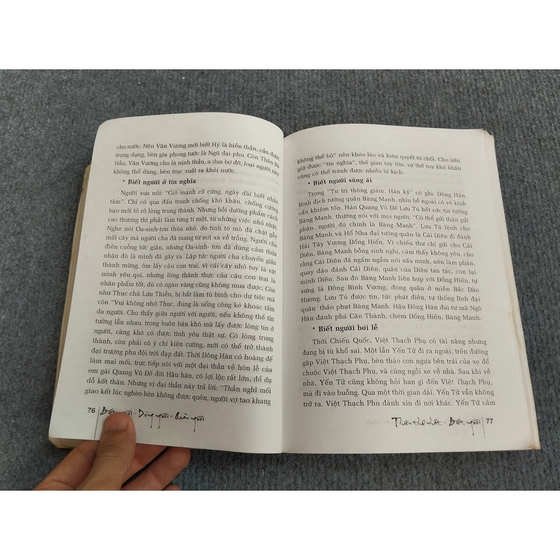 BIẾT NGƯỜI, DÙNG NGƯỜI, QUẢN NGƯỜI 533345