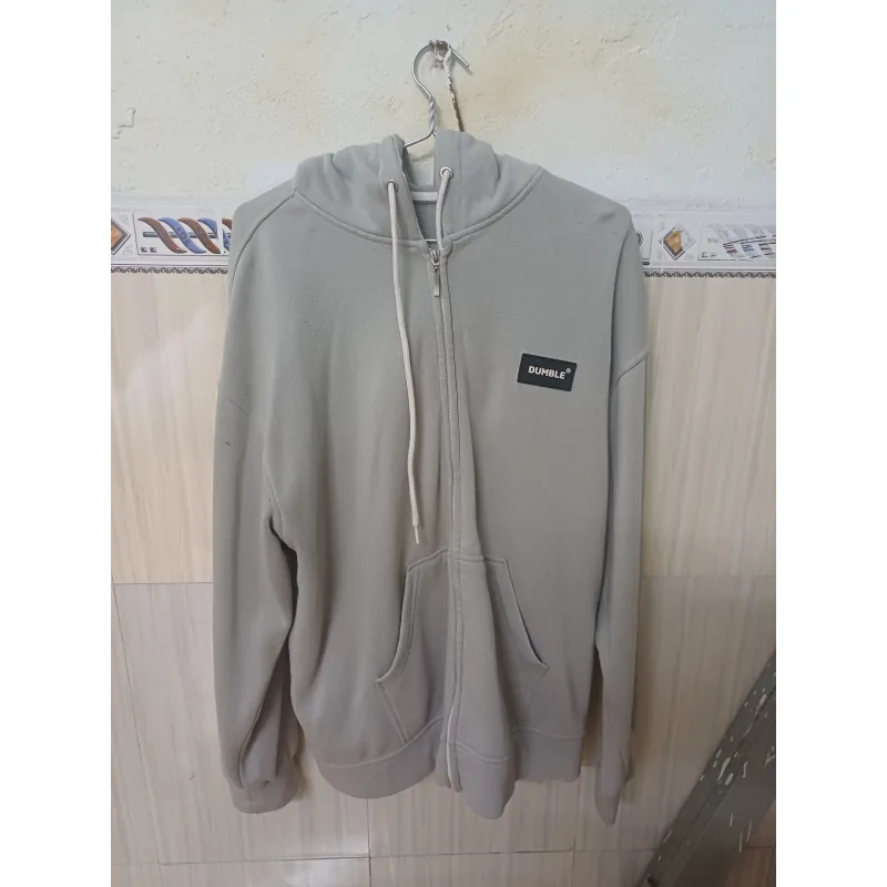 ÁO HOODIE NỮ FORM RỘNG KHÓA KÉO DUMBLE - PASS ĐỒ CŨ 781865