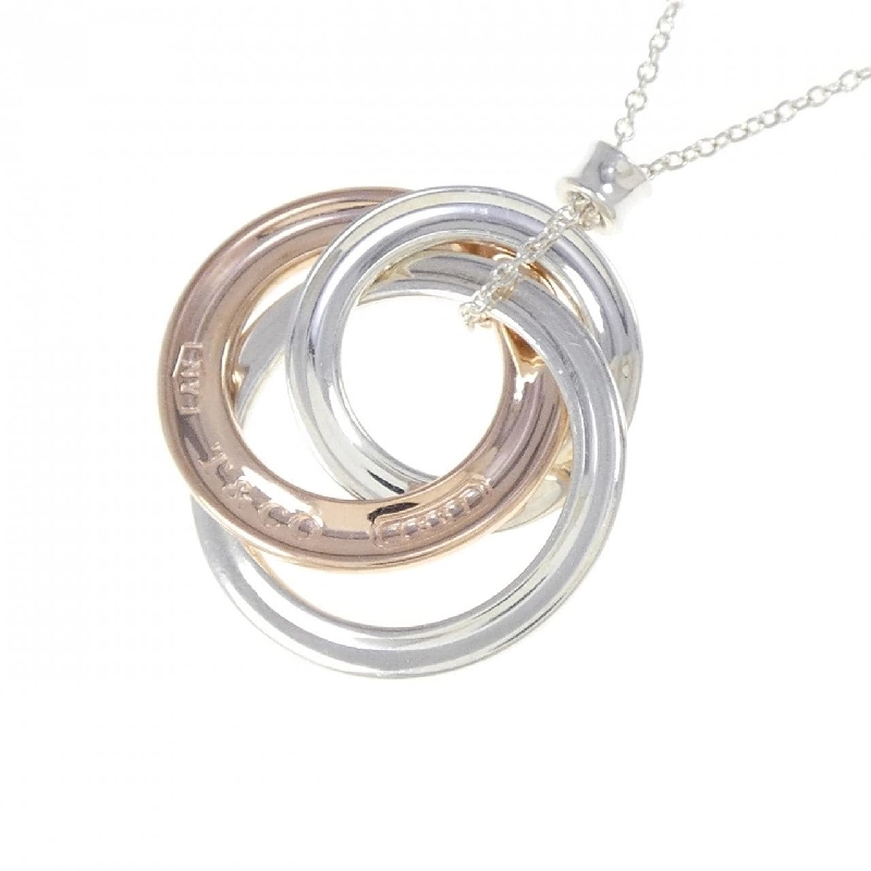 Tiffany 1837 Vòng cổ hình tròn đan xen - Hàng hiệu Chính hãng 844274