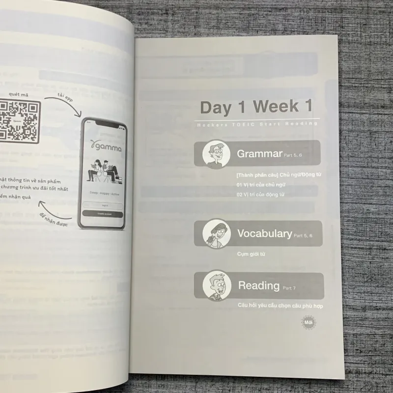 Combo 2 cuốn HACKERS TOEIC - Reading & Listening - David Cho 777354