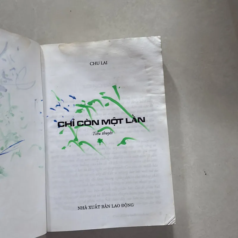 Chỉ còn một lần - Chu Lai 720064