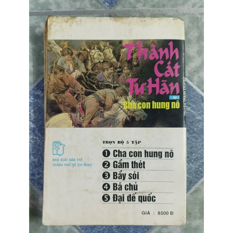Thành Cát Tư Hãn ( 5 tập) truyện tranh 590779