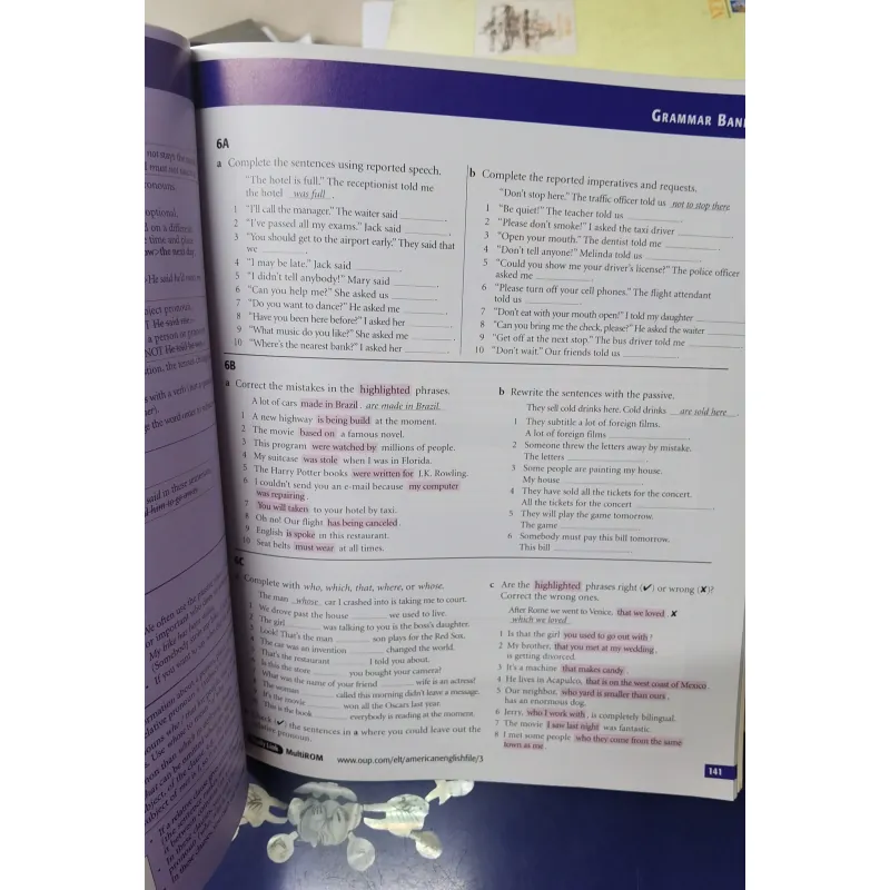 [Sách Tiếng Anh] American English file - Multipack 3B - Student Work book - Oxford  1002802