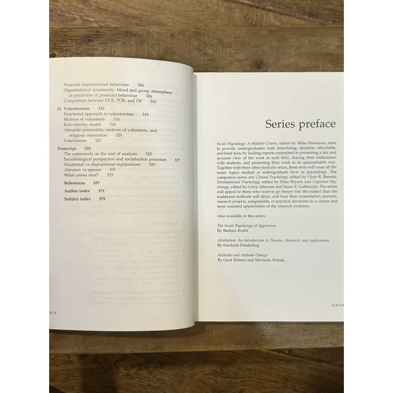 Prosocial Behaviour - Hans-Werner Bierhoff 729026