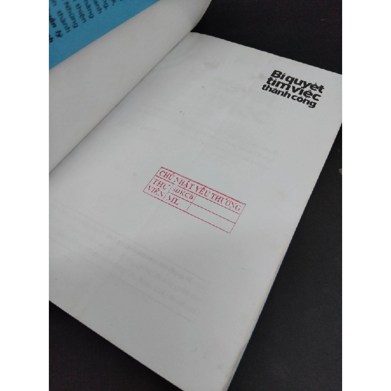 Bí quyết tìm việc thành công mới 90% bẩn bìa, ố nhẹ, có dấu mộc đỏ trang đầu 2013 HCM2811 Nguyễn Văn Hiếu KỸ NĂNG Oreka-Blogmeo 330735