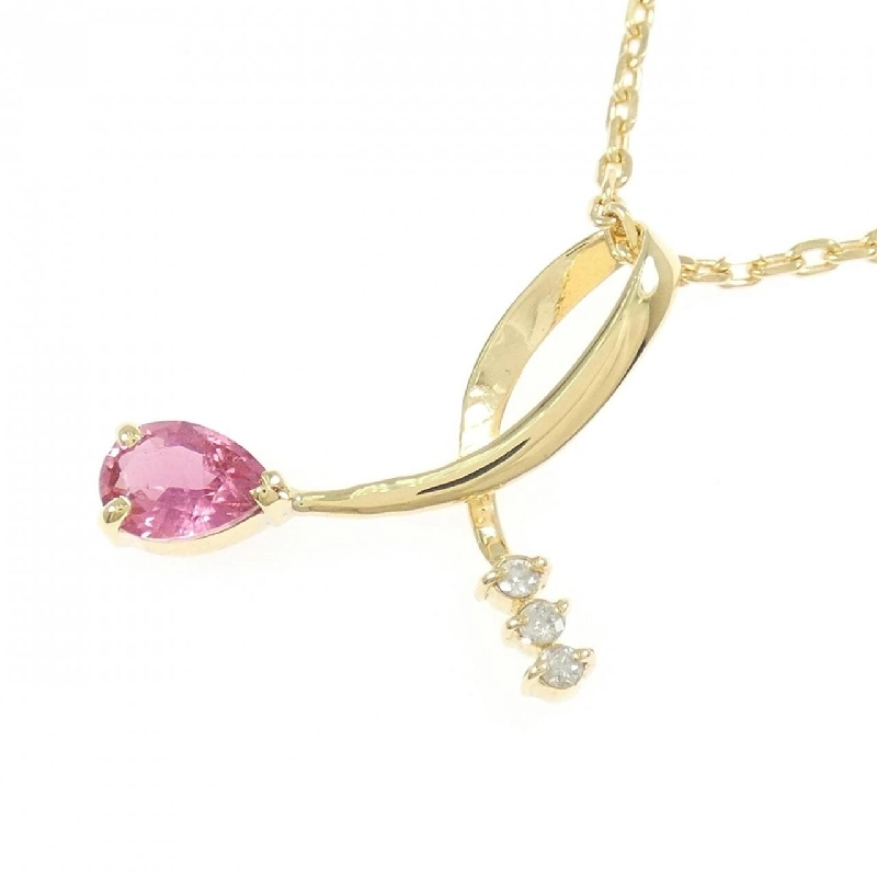 K18YG Tourmaline Necklace - Hàng hiệu Authentic 859771