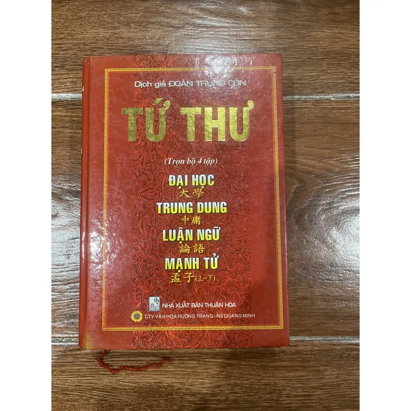TỨ THƯ ( trọn bộ 4 tập) - dịch giả Đoàn Trung Còn  (10) 1000720