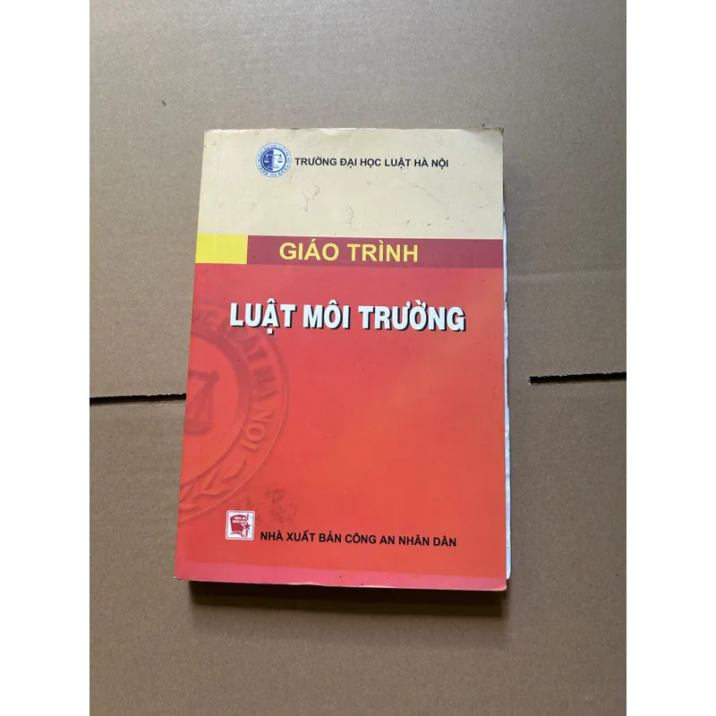 Giáo trình luật môi trường 608162