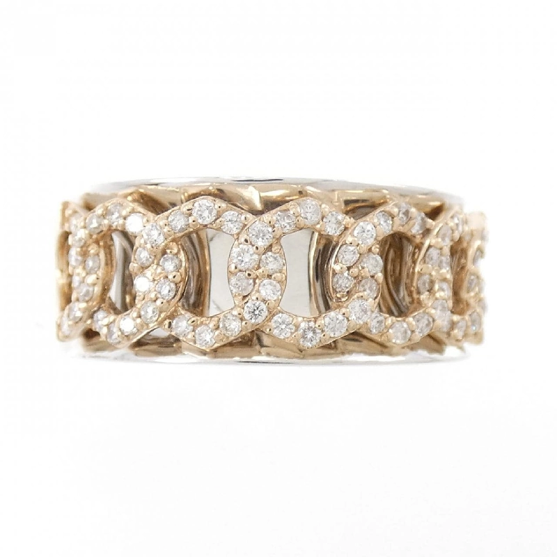 Nhẫn kim cương K18WG/K18PG 0.35CT - Hàng hiệu Authentic 848771