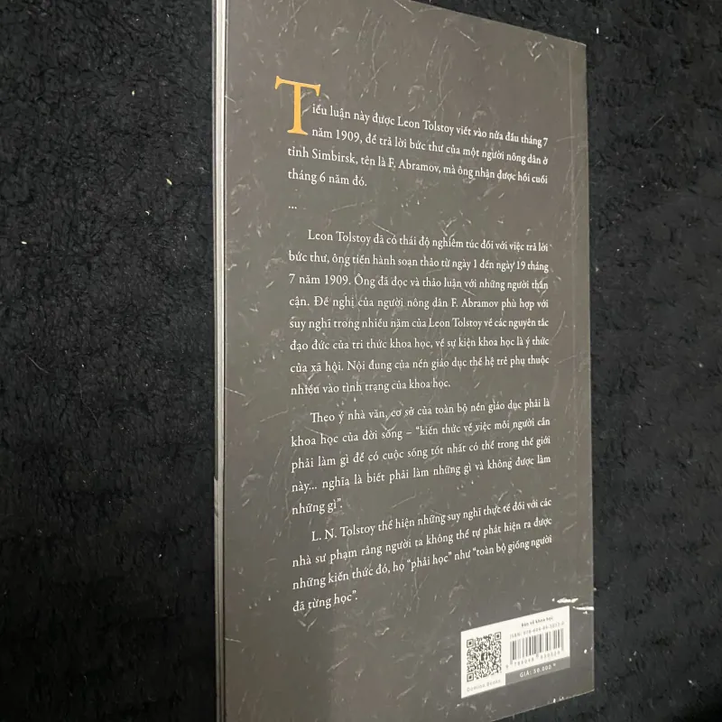 Bàn về khoa học-  Leon Tolstoy 1044783