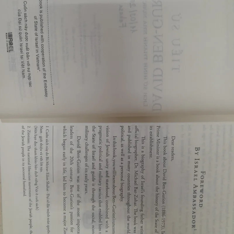 Tiểu sử David Ben Gurion nhà nước Israel 571528