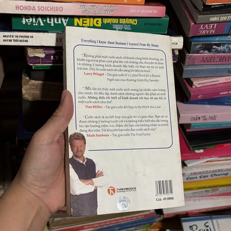 II Sách Kinh Doanh: Những Điều Tôi Biết Về Kinh Doanh Tôi Học Từ Mẹ Tôi - TIM KNOX - 2008 779212