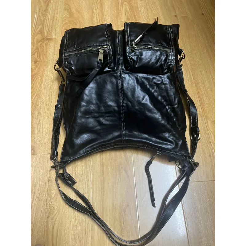Balo nữ 31*33*9 da thật 2hand 973253