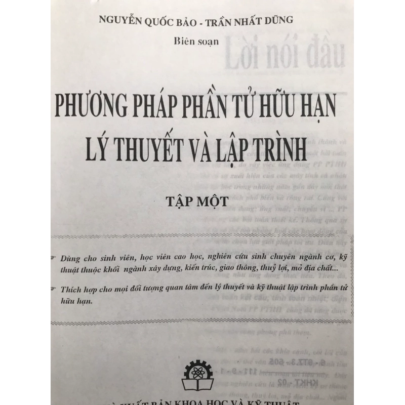 PHƯƠNG PHÁP PHẦN TỬ HỮU HẠN LÝ THUYẾT VÀ LẬP TRÌNH 462194