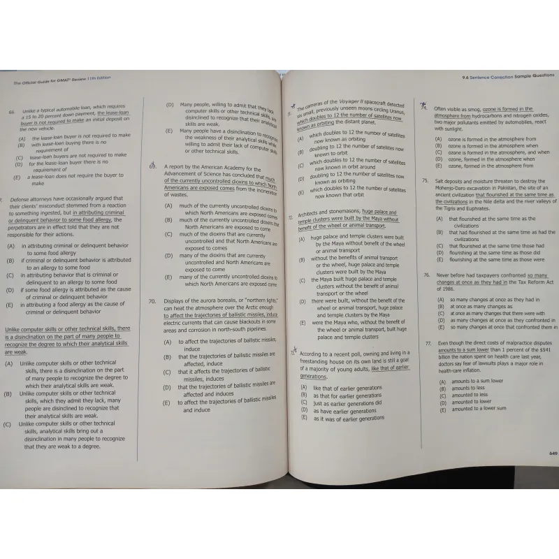 THE OFFICIAL GUIDE FOR GMAT REVIEW - HƯỚNG DẪN CHÍNH THỨC CHO BÀI ÔN TẬP GMAT 599820