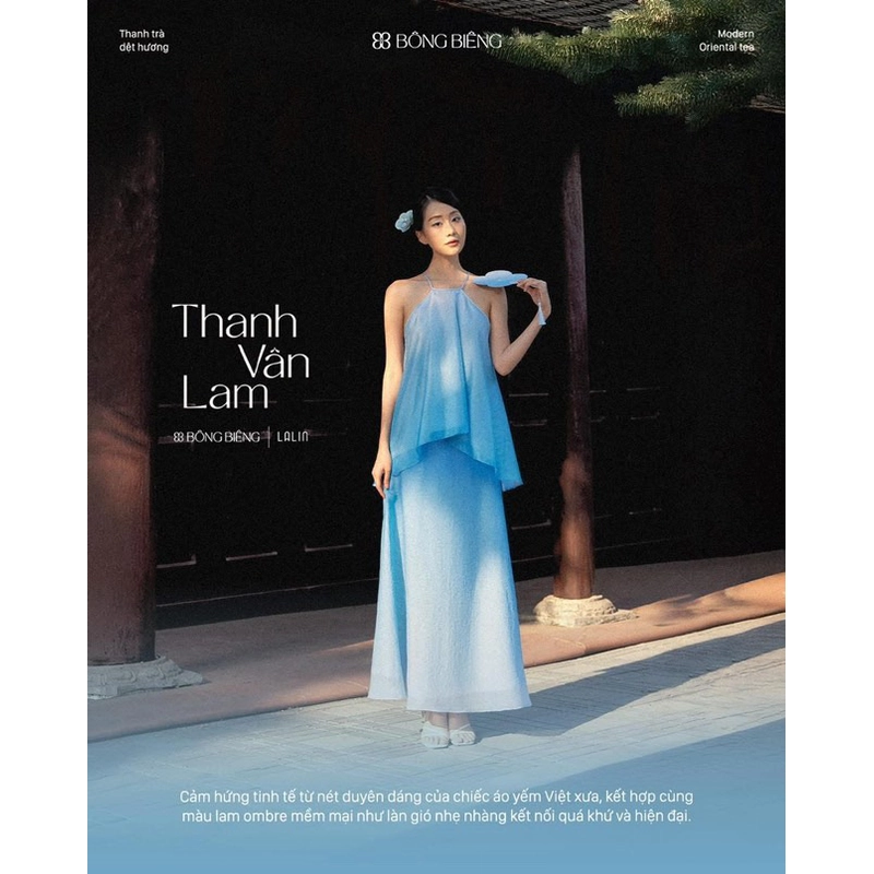 Set Áo Dài Thanh Vân Lam - LALIN 454617